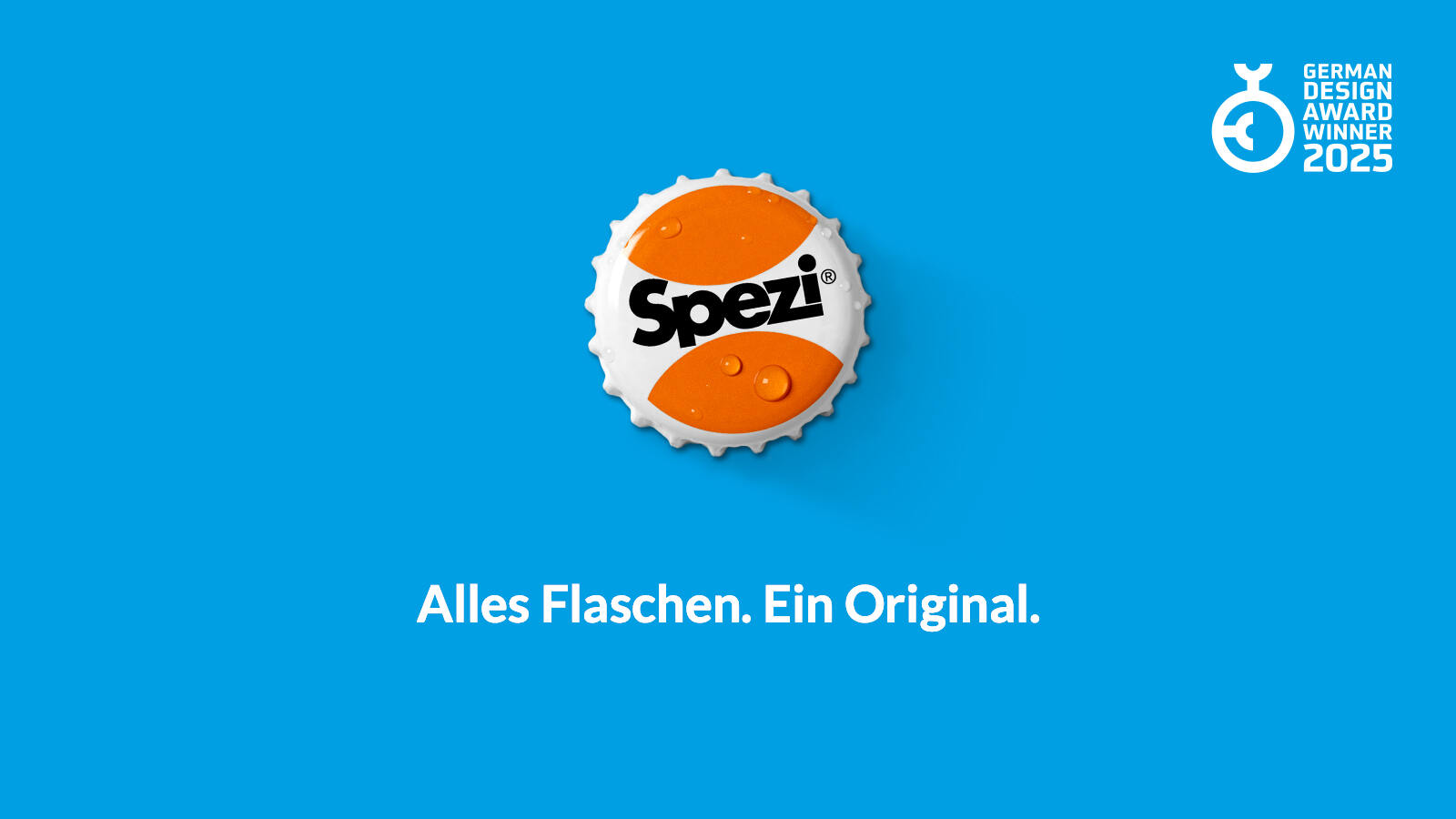Alles Flaschen. Ein Original.