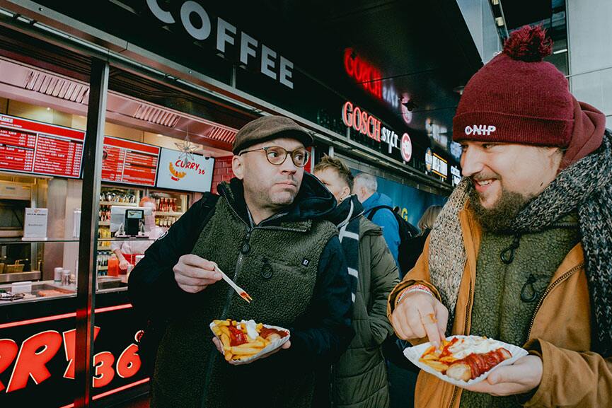 Kleine Stärkung bei Curry 36 Berlin 🍟