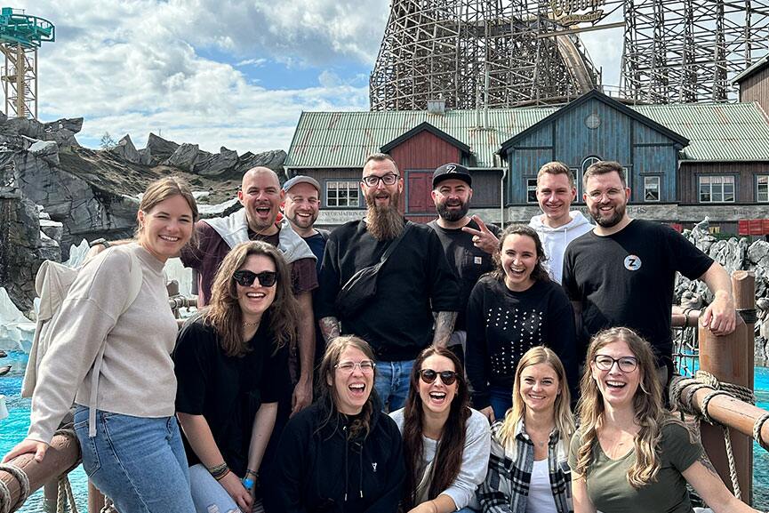 Die kreative Meute im Europapark 🎢