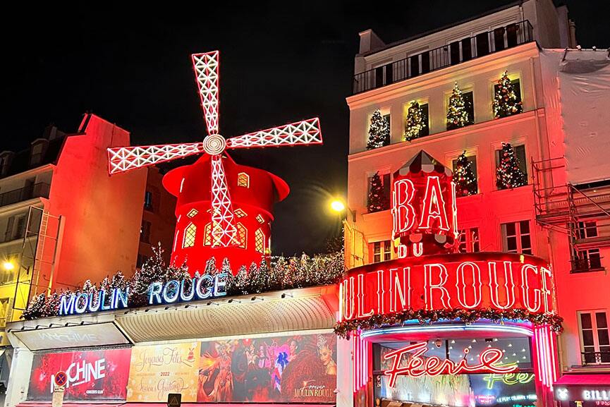 Unsere Weihnachtsfeier im Moulin Rouge 💃