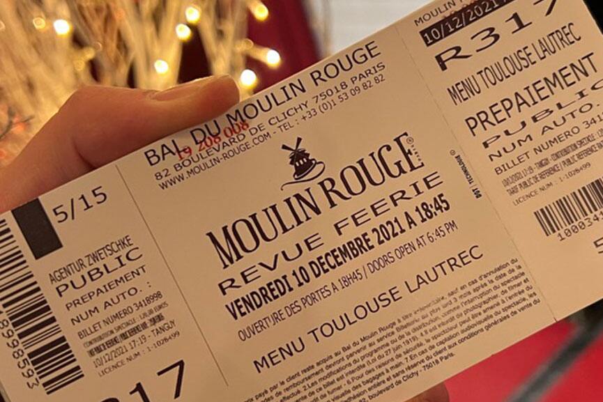 Unsere Weihnachtsfeier im Moulin Rouge 💃